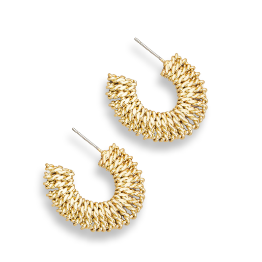 Bellamy Gold Hoop Earrings