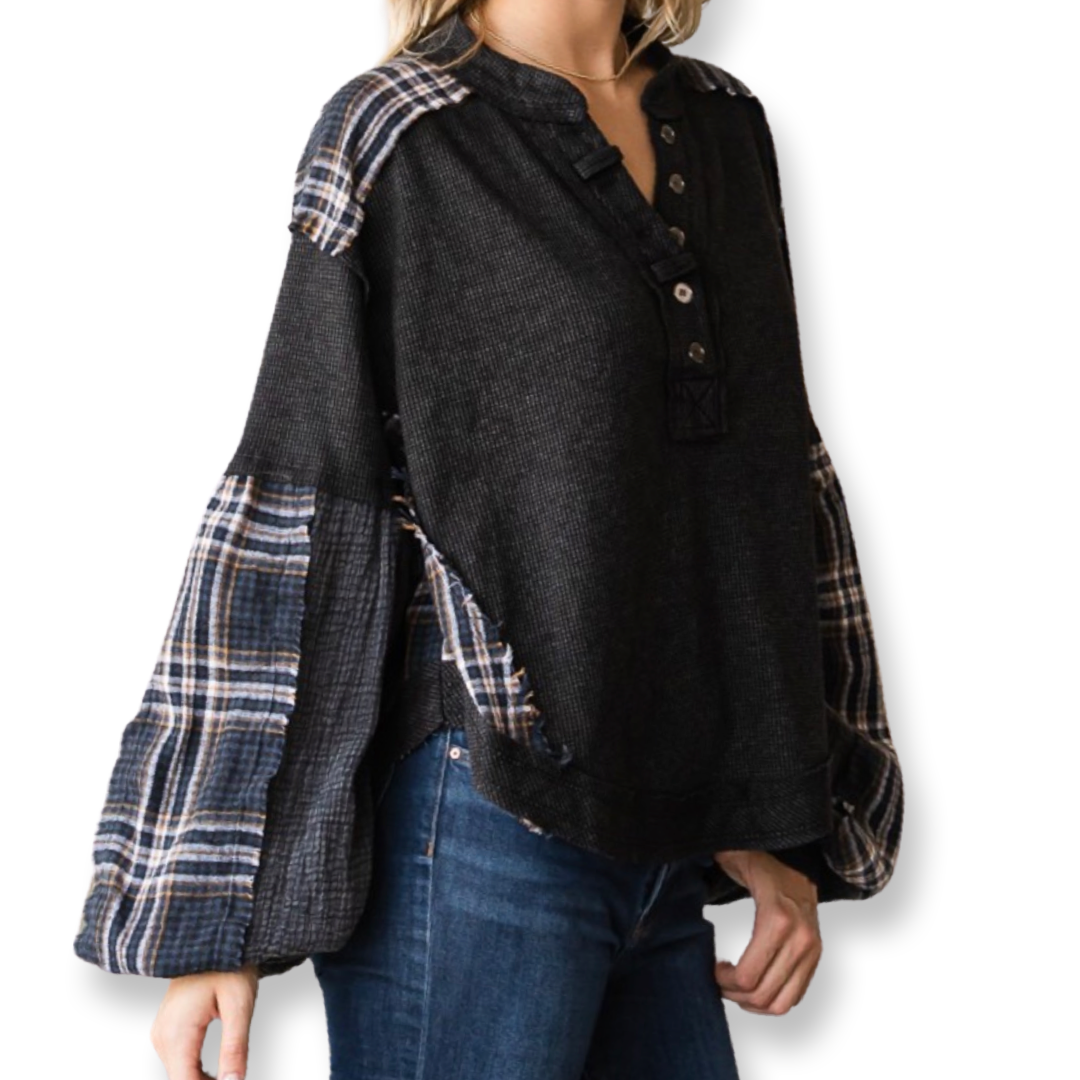 Cozy Onyx Top